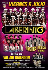 Laberinto @ VAL AIR BALLROOM