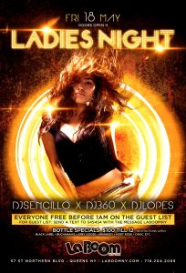 Ladies Night @ LA BOOM NY