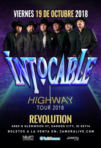 Intocable - Revolution @ Revolution | Garden City | Idaho | United States