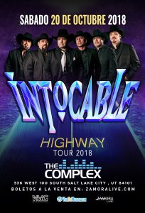Intocable - The Complex @ The Complex | Salt Lake City | Utah | United States