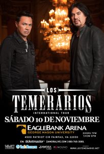 Los Temerarios - Eagle Bank @ Eagle Bank Arena