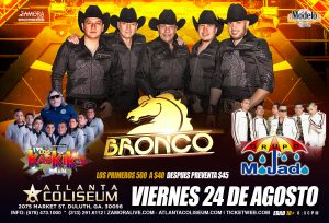 BRONCO en Atlanta Coliseum @ Atlanta coliseum
