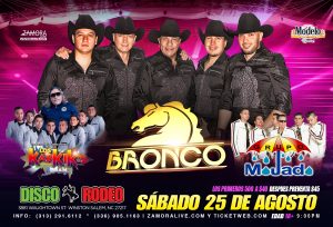 BRONCO - DISCO RODEO - WINSTON SALEM, NC @ DISCO RODEO