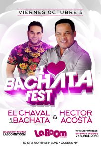 Hector Acosta "El Torito" y El Chaval de la Bachata @ LA BOOM NY