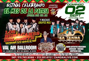 Los Huracanes Del Norte en Des Moines @ VAL AIR BALLROOM