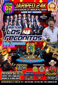 Jaripeo con Recoditos y Rancho El Aguaje @ La Juquilita | Berlin | New Jersey | United States