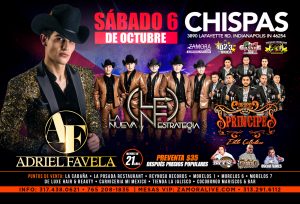 Adriel Favela en Ind @ CHISPAS DISCOTEQUE