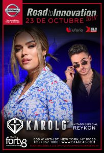 Karol G en NY @ STAGE 48