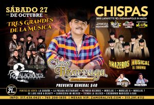 Chuy Lizarraga en Indianapolis @ CHISPAS DISCOTEQUE