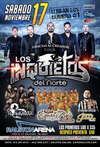 Inquietos Del Norte en Omaha @ Ralston Arena