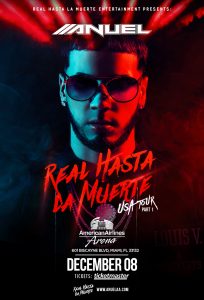 Anuel en Miami, FL @ American Airlines Arena | Miami | Florida | United States