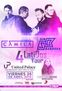 4 Latidos Tour United Palace @ United Palace | New York | New York | United States