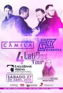 4 Latidos Tour EagleBank @ Eagle Bank Arena | Fairfax | Virginia | United States
