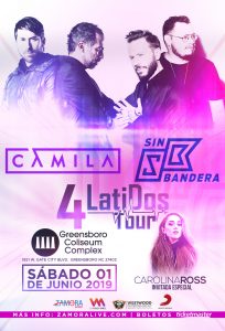 4 Latidos Tour Greensboro Coliseum Complex @ Greensboro Coliseum